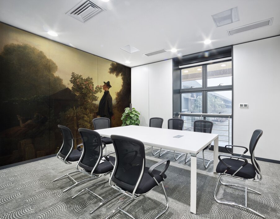 The Rose Lover [ca. 1847–1850] by Carl Spitzweg [1808–1880] Wall Printing