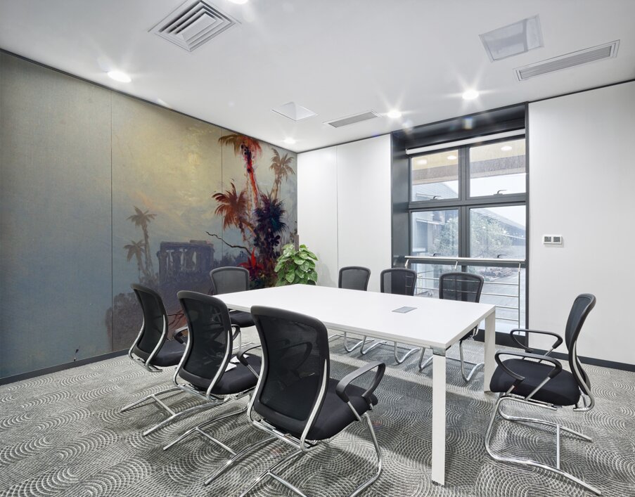 Egyptian Landscape by Charles Morgan McIlhenney [1858–1904] Wall Printing