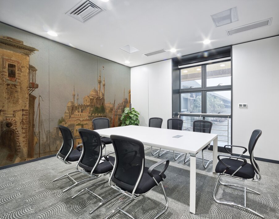 Partie Aus Istanbul [1899] by Karl Kaufmann [1843–1905] Wall Printing