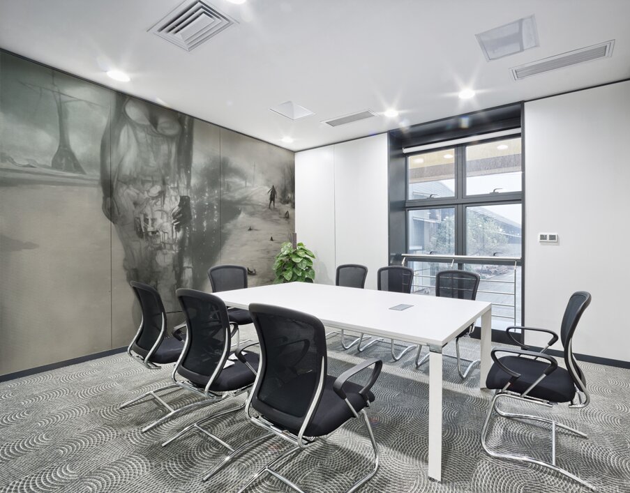 Fading Boundaries Wall Printing