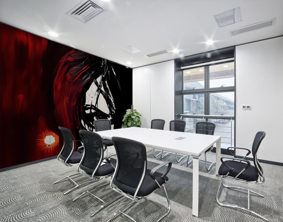 Blood & Shadow Wall Printing