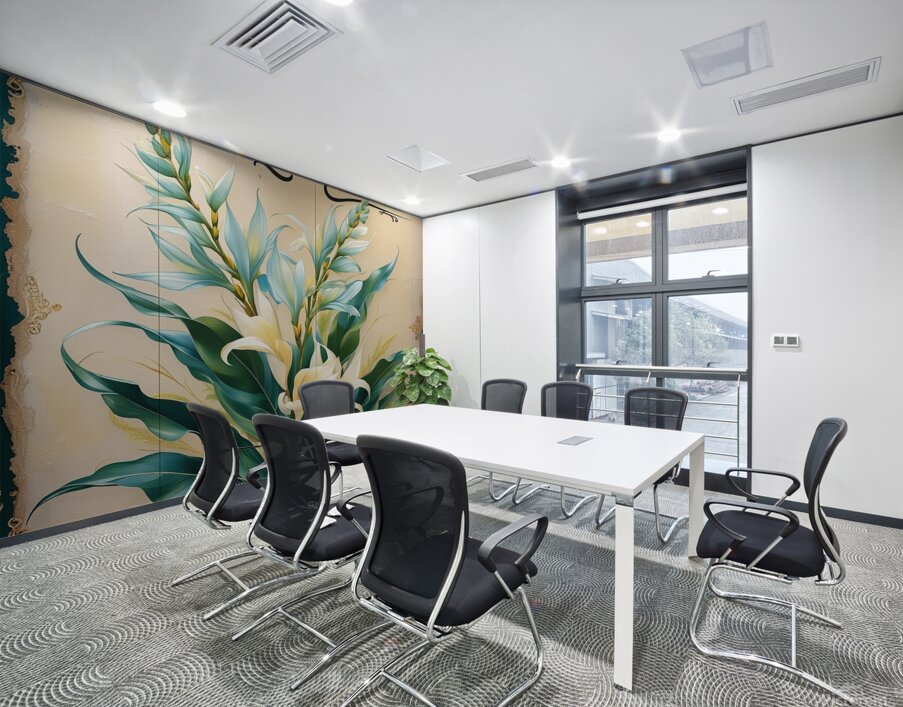 Leonardo Phoenix 10 A stunning mosaic art piece f Wall Printing