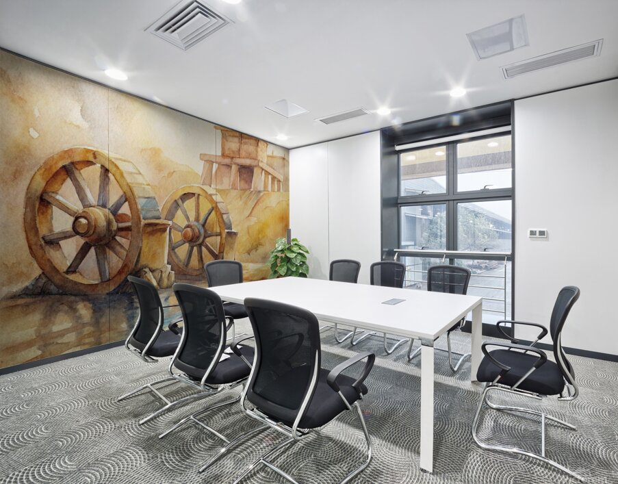 ancient egyptian waterwheels 1 Wall Printing