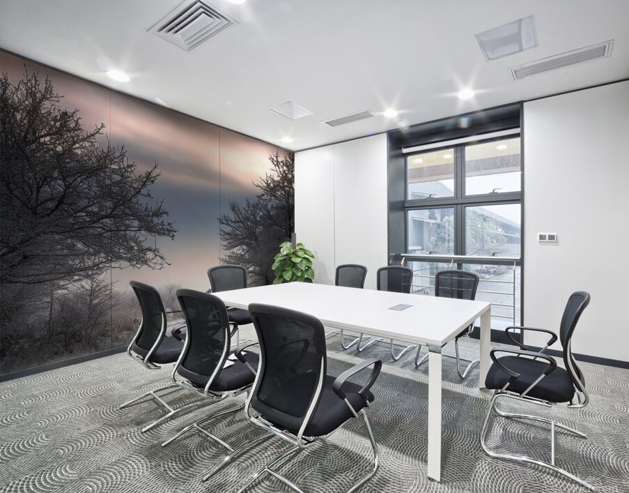               Solitary Horse in a Winter Wonderland       Wall Printing