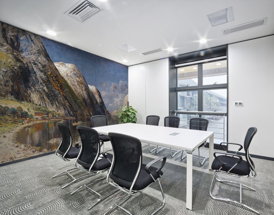 Drontheim Fjord by Karl Kaufmann [1843–1905] Wall Printing