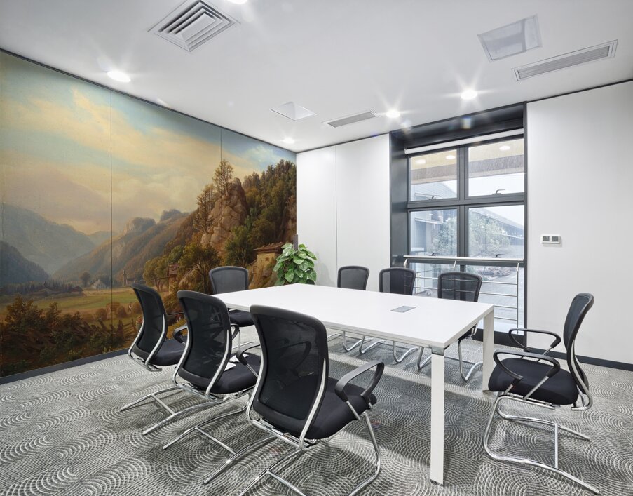 Partie Bey Frohnwies Am Wege Von Lofer Nach Salfelden Im Pinzgau by Anton Schiffer [1811–1876] Wall Printing