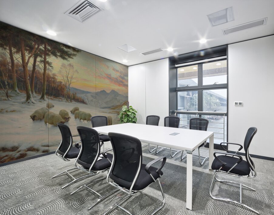 A winter’s evening [1923] by Wright Barker [1864–1941] Wall Printing