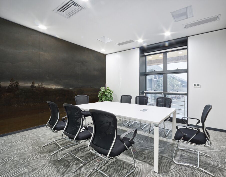 Fields near Dresden with a white Horse [1819] by Johan Christian Dahl [1788–1857] Wall Printing