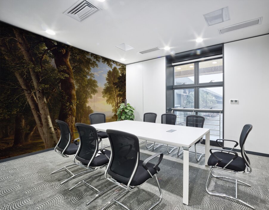 The Beeches [1845] by Asher Brown Durand [1796–1886] Wall Printing