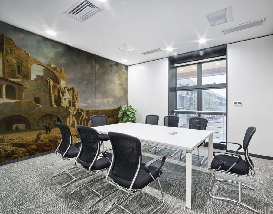 Ruins of the Palace [1859] by Ramon Martí i Alsina [1826–1894] Wall Printing