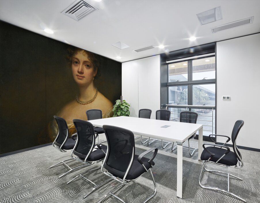 Portrait Of Anne Blair Maconochie Welwood Of Garvock. Lady Meadowbank [1784–1866] by Sir Henry Raeburn [1756–1823] Wall Printing