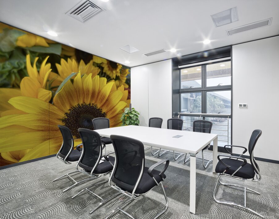 sunflower Wall Printing