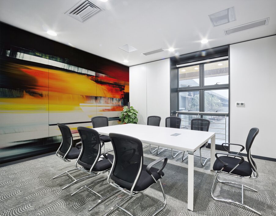 Chromatic Horizon J9N4H2 48 Wall Printing