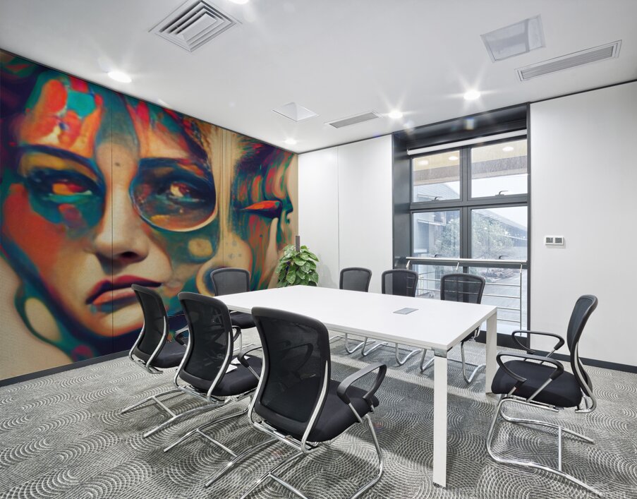 Neural Dreamscape Wall Printing