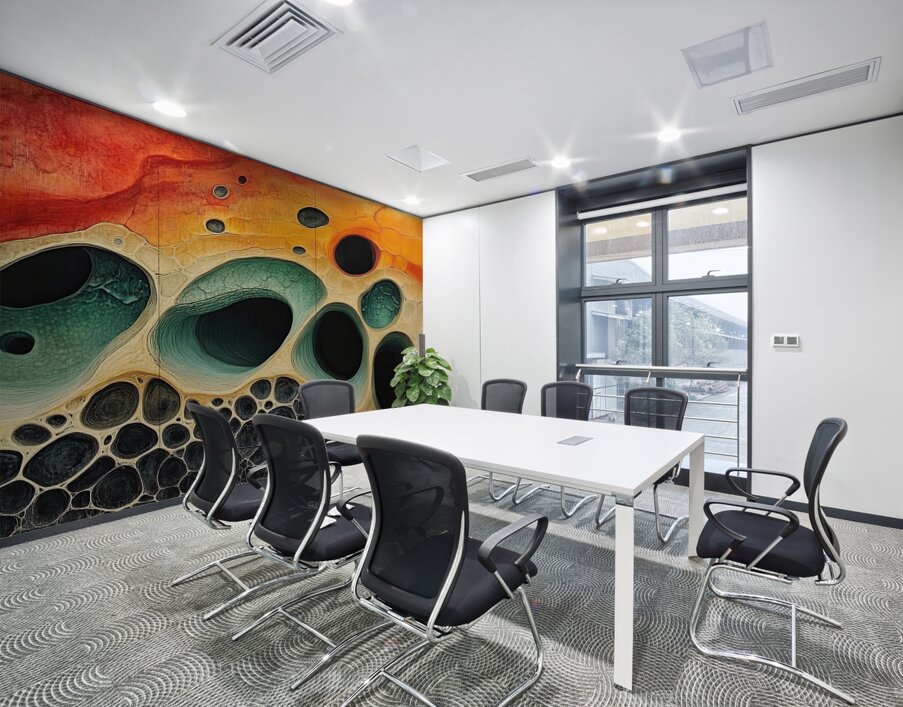 Caverns of Color 92HJ8N 60 Wall Printing