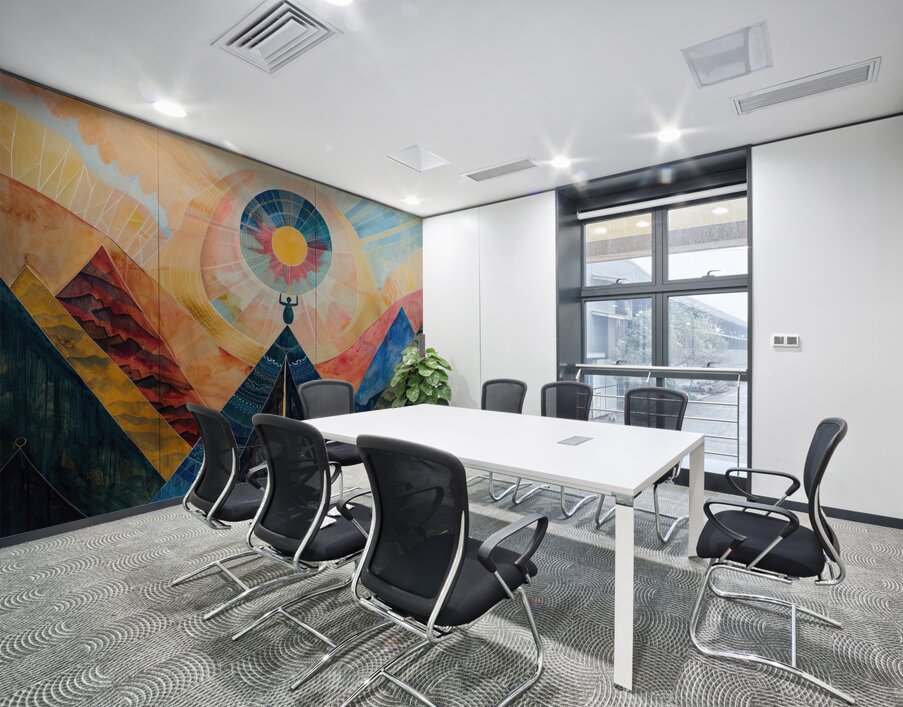 Celestial Ascent H92N3B 55 Wall Printing