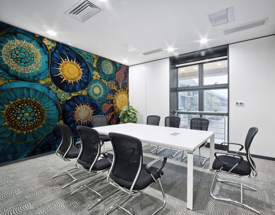 Celestial Blooms ZX492K 57 Wall Printing