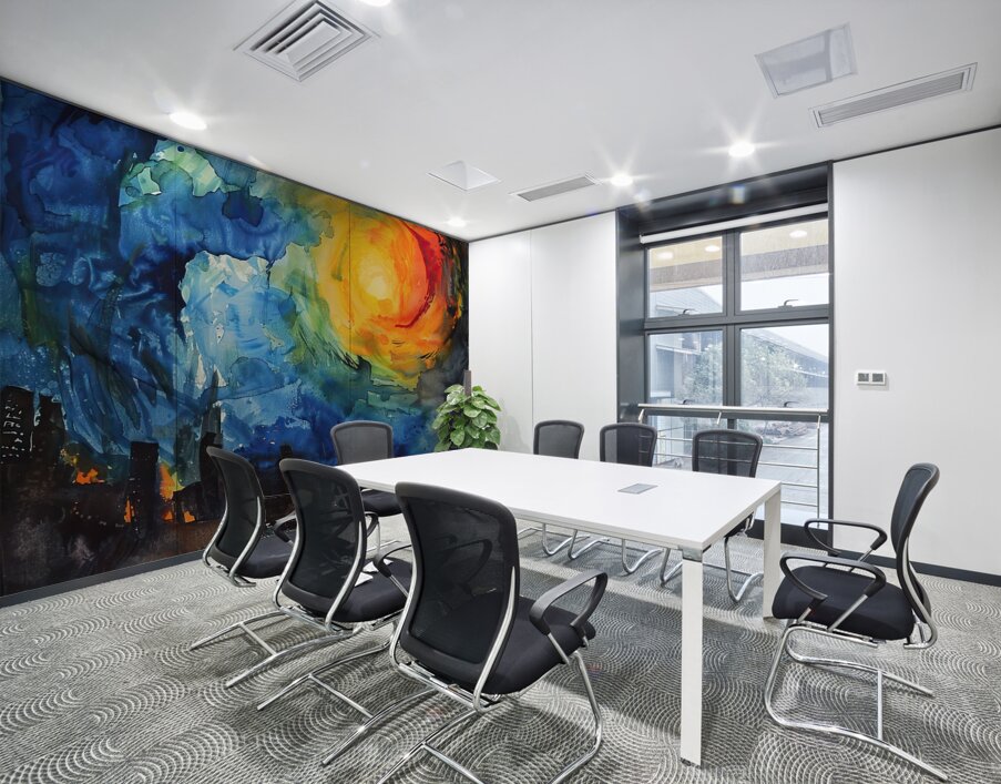 Celestial City Glow 9H4N3P 55 Wall Printing