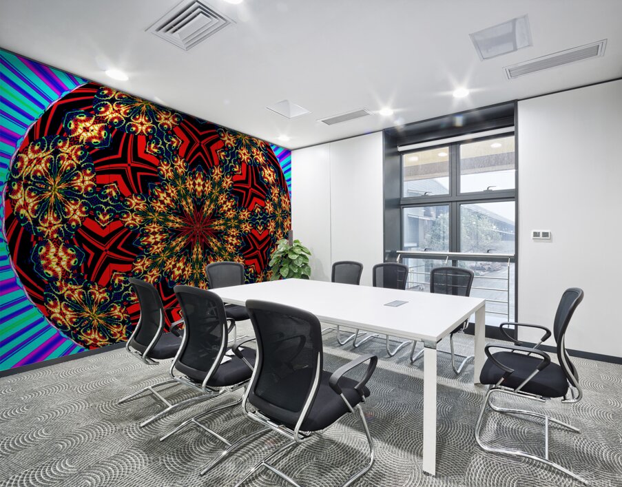 Mandala of Life Wall Printing