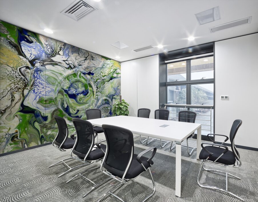 Lotus Position   Om 09122388 Wall Printing