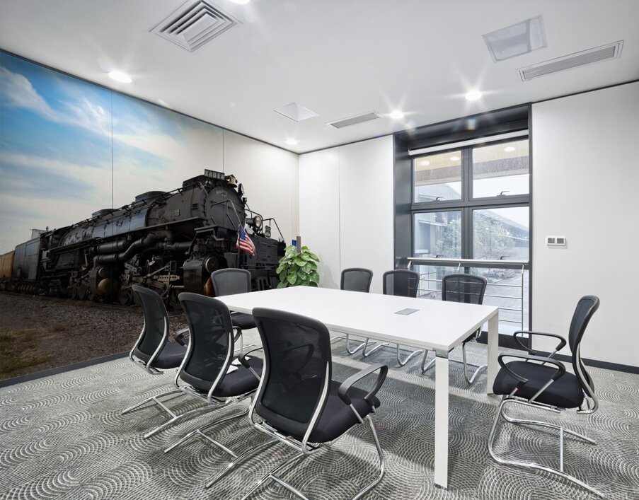 Big Boy Train Wall Printing