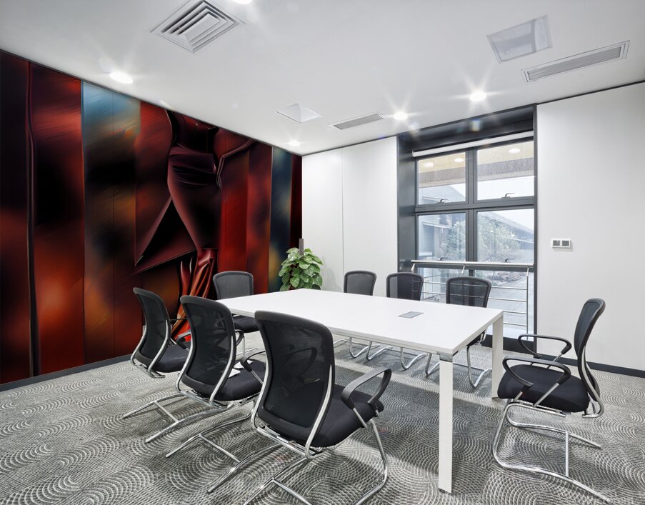 Crimson Catalyst Wall Printing