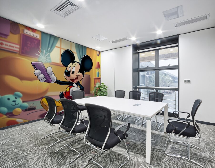 Mickey Mouse is coming from Disney Wall Printing