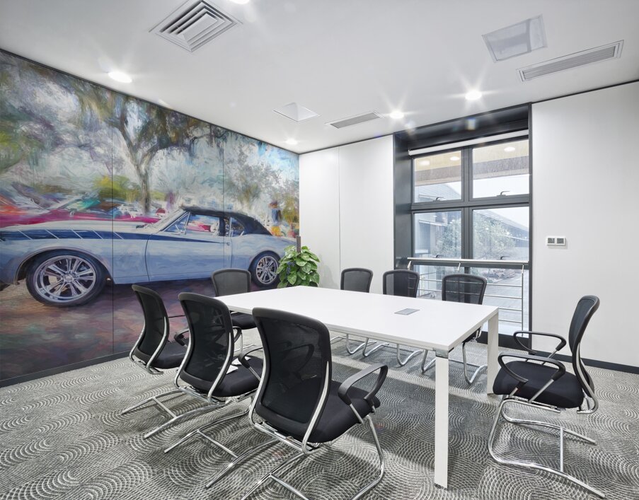 1967 Gray Camaro Restomod X1 7 Wall Printing