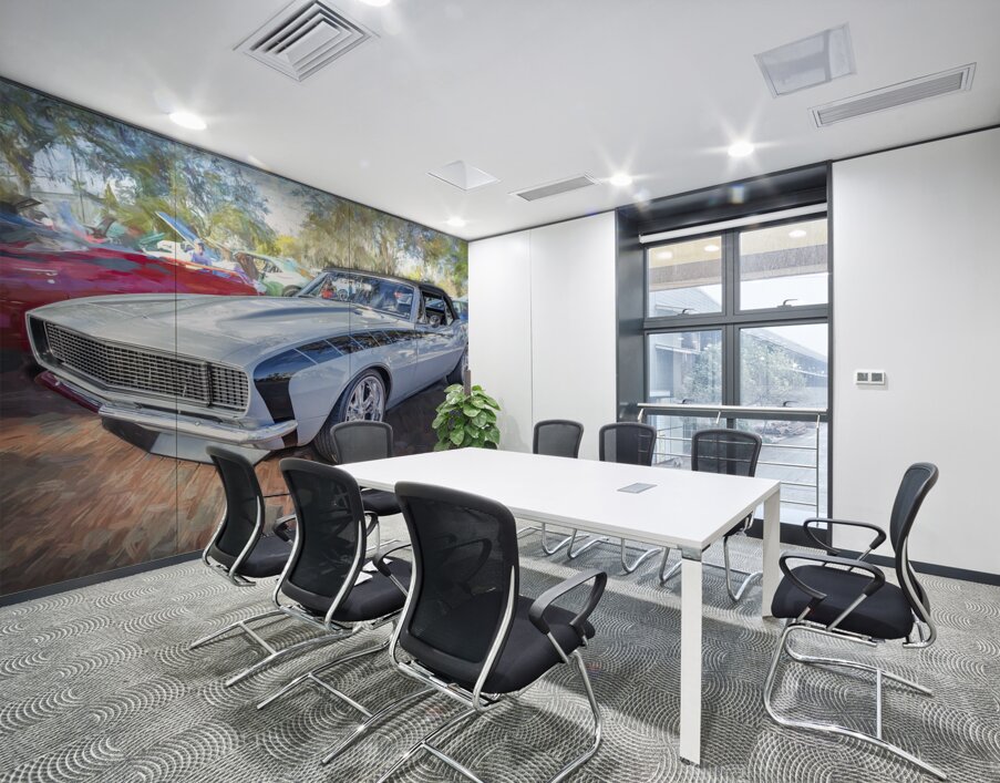 1967 Gray Camaro Restomod X1 11 Wall Printing