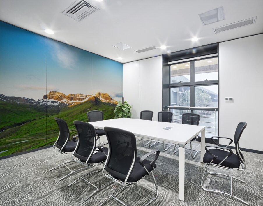 Iceland-White Peaks Wall Printing