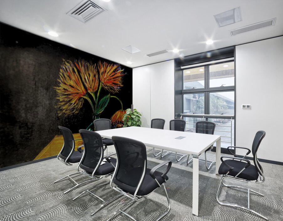 Dinning Table Wall Printing