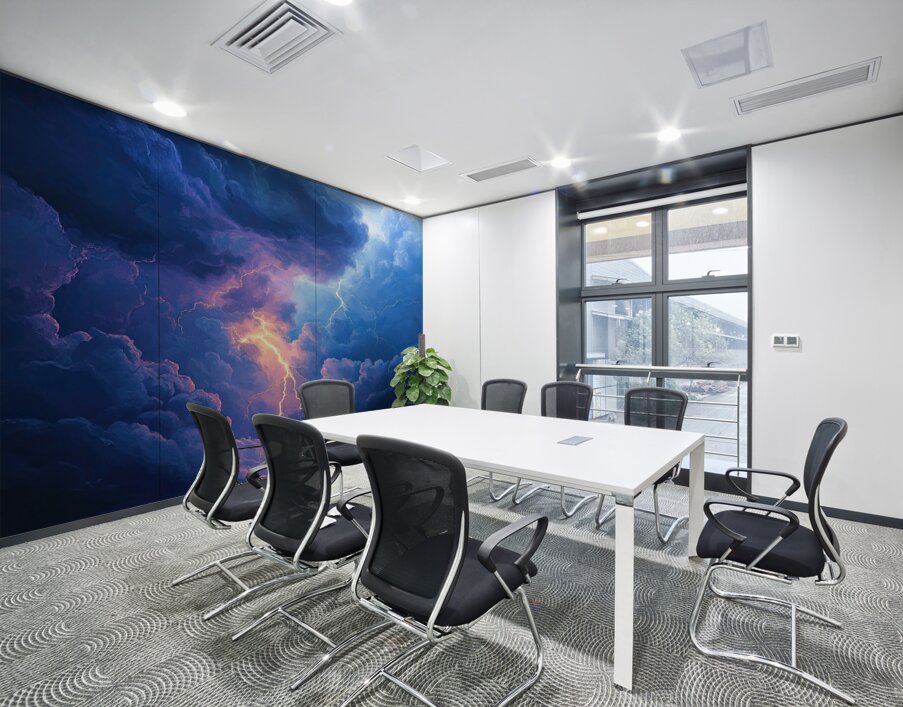 Celestial Fury Unleashed JH92N3 65 Wall Printing