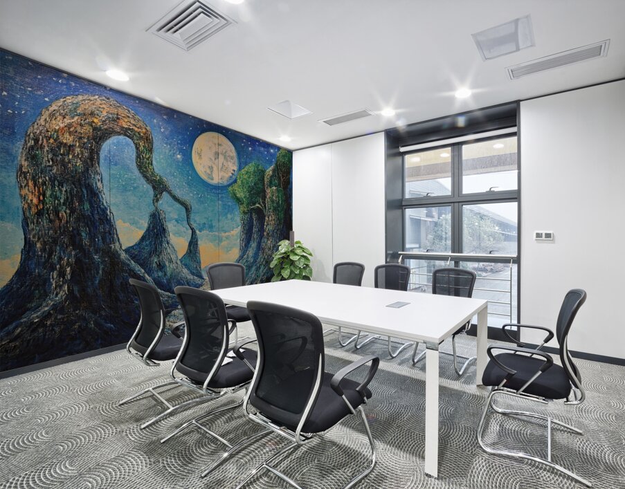 Celestial River Passage H92D3N 55 Wall Printing