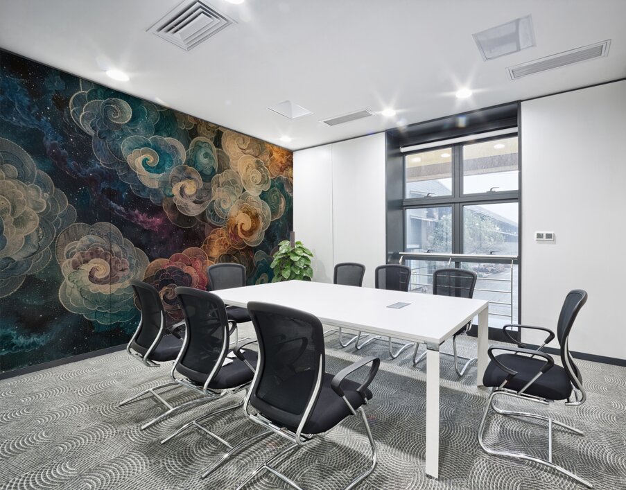 Celestial Roses Bloom 92HJ8 60 Wall Printing