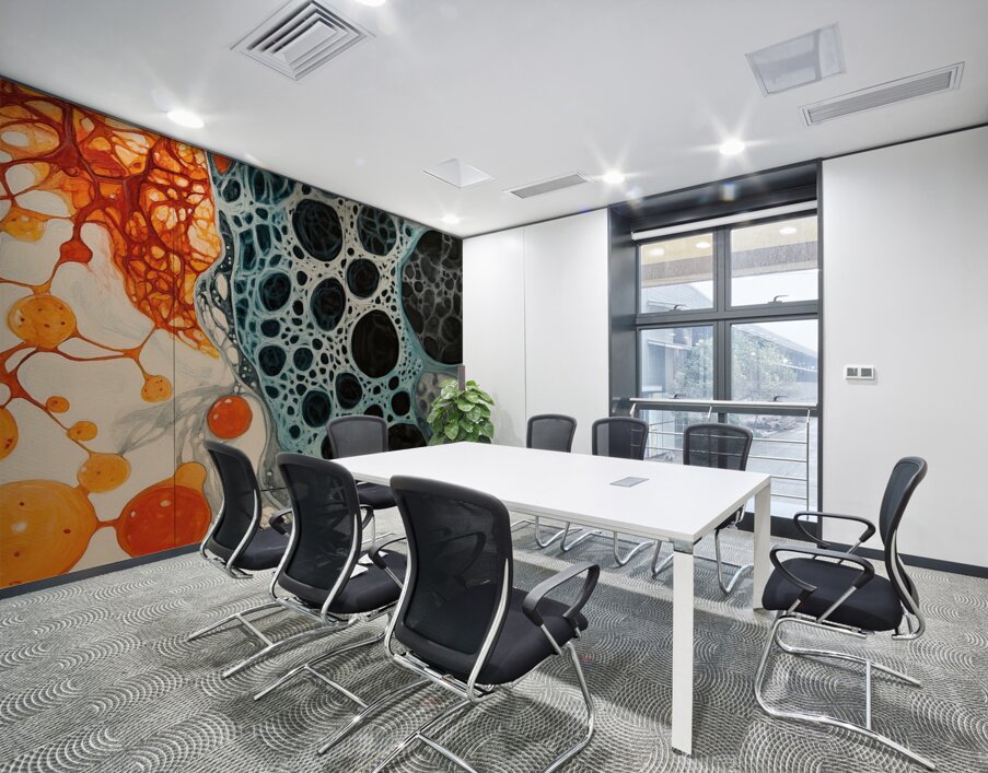 Cellular Dreams H3N5P2 55 Wall Printing