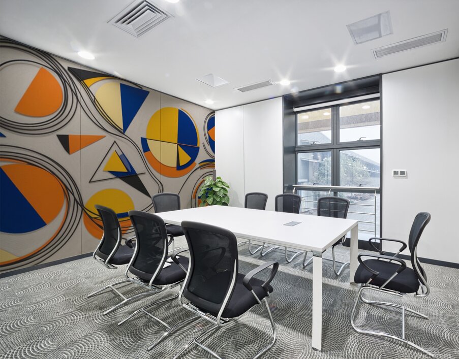 CONCEPTION ABSTRAITE VIBRANTE 7 Wall Printing