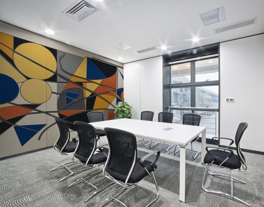 CONCEPTION ABSTRAITE VIBRANTE 13 Wall Printing