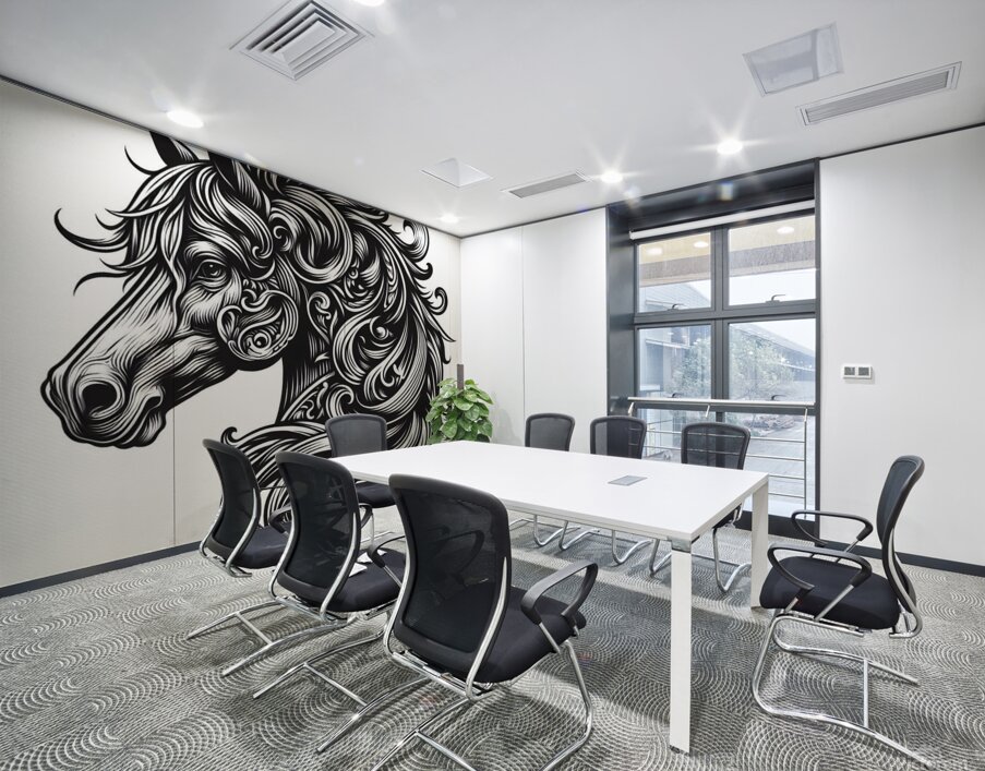 art cheval Wall Printing