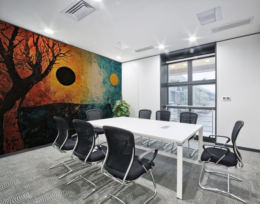 Celestial Dichotomy H92N5B 55 Wall Printing