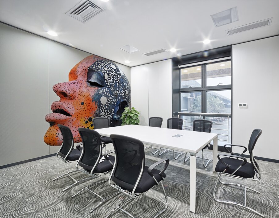 Celestial Visage H3N9P2 60 Wall Printing