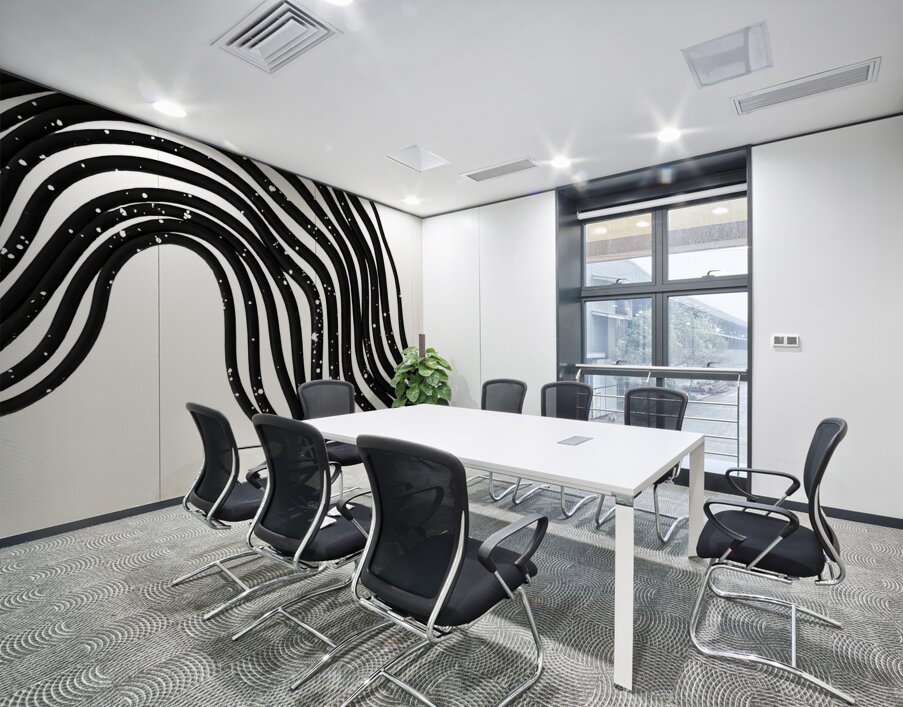 Be Wavy Never Straight Wall Printing