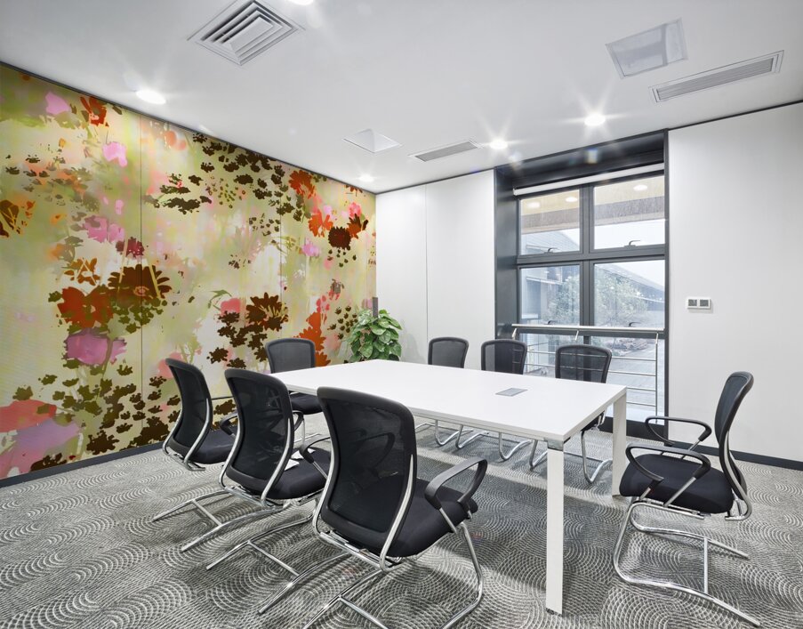 A Sunlit Meadow Wall Printing