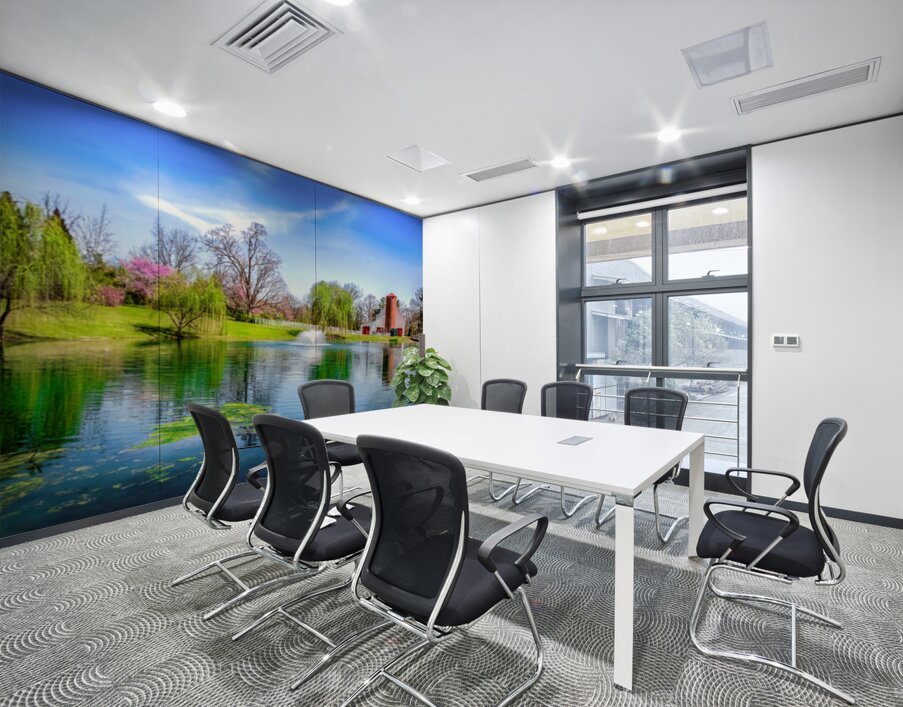 Allandale Lake in Spring Wall Printing