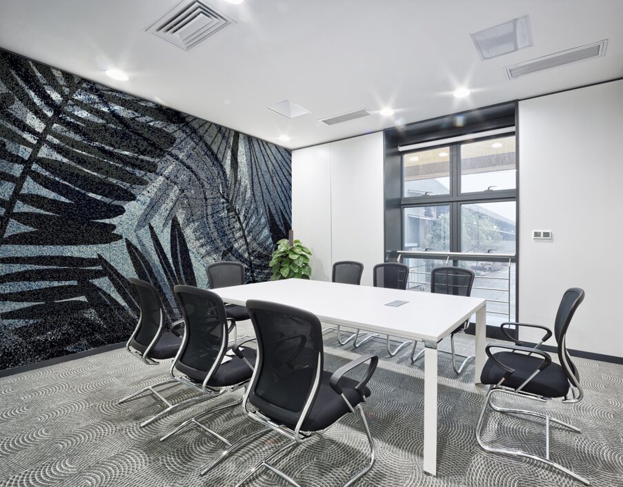 Frosted Fern Wall Printing