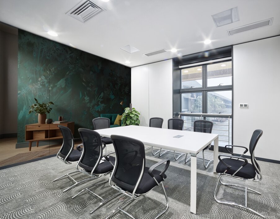 Green Contrast .Art Wall Printing