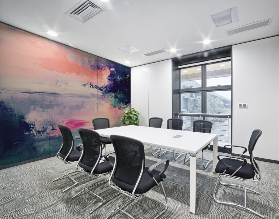 Chromatic Horizon Breeze Y92N5 63 Wall Printing