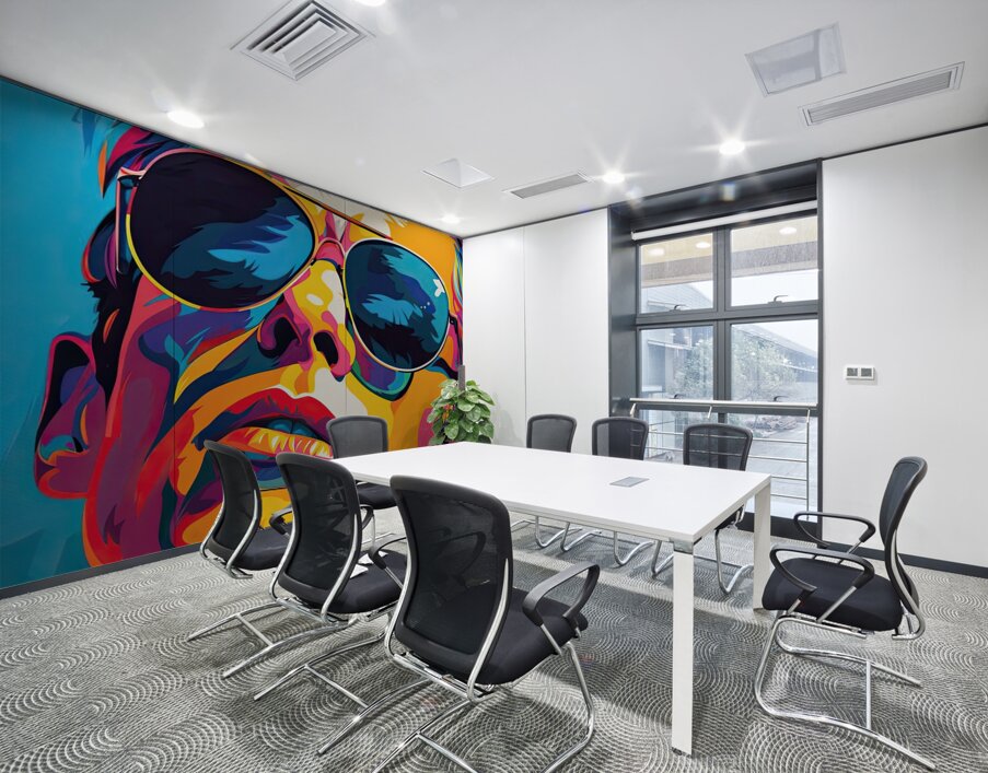 Chromatic Icon 28H9N4 55 Wall Printing