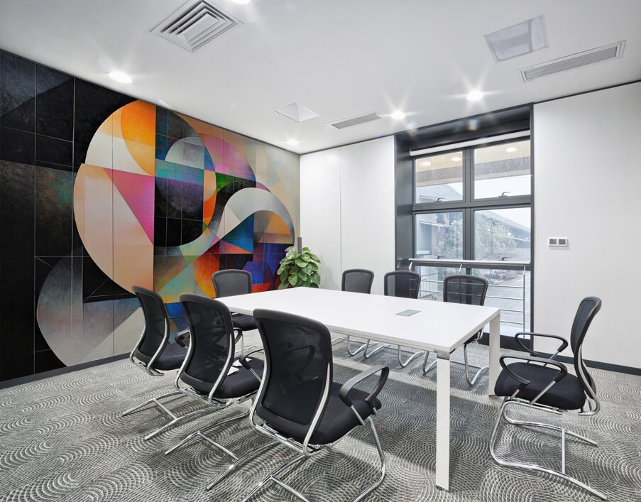 Chromatic Interplay 42HK9P 60 Wall Printing