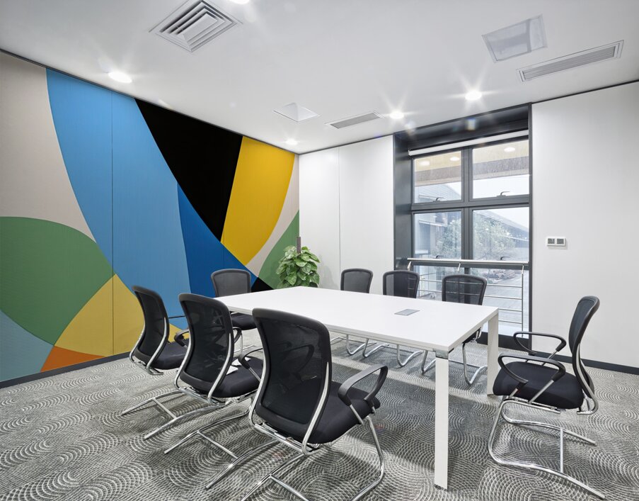 Chromatic Interplay 48H9N2 65 Wall Printing