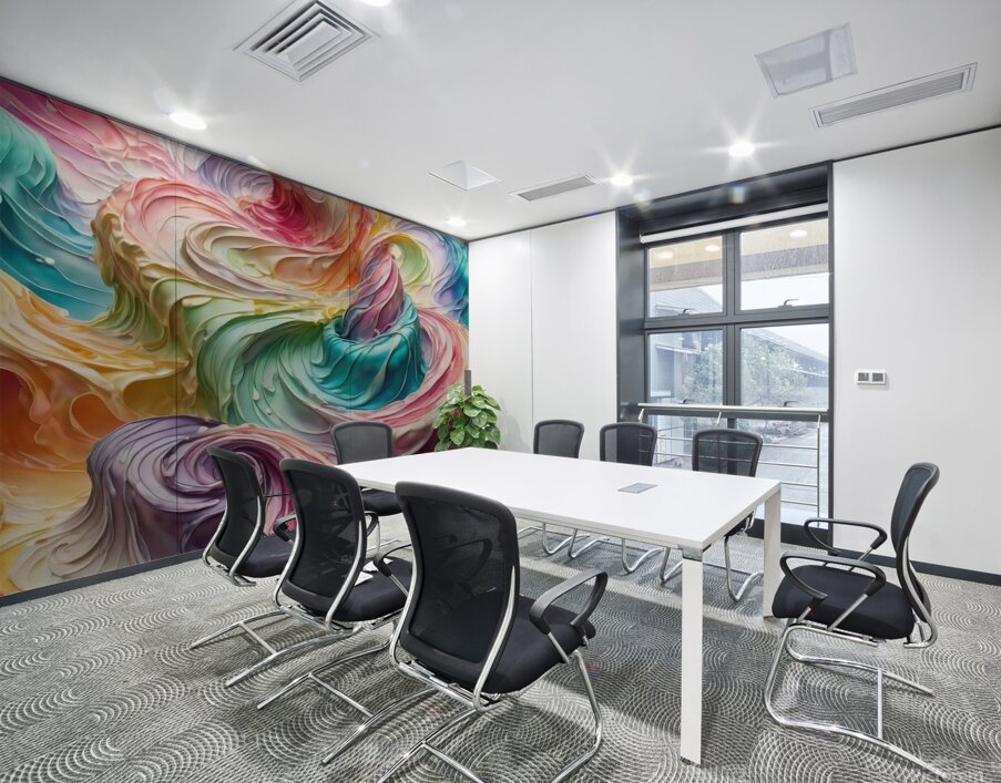 Ethereal Birth Wall Printing